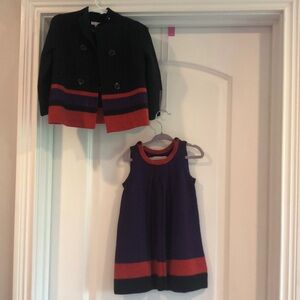 Janie and Jack size 2T sweater and dress